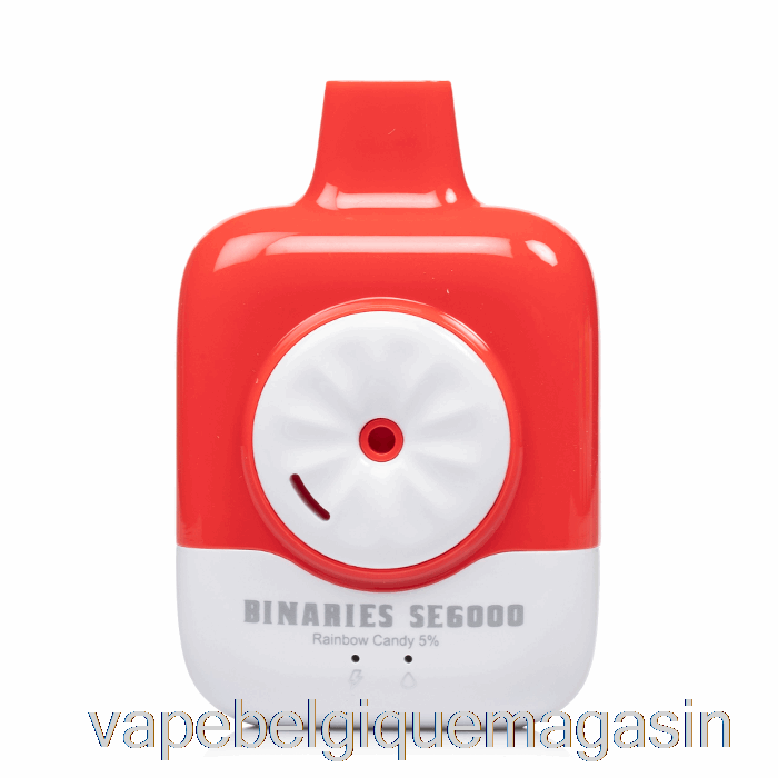 Vape Belgique Horizon Binaires Se6000 Bonbons Arc-en-ciel Jetables